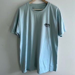 STUSSY TORONTO CHAPTER TSHIRT LIGHT TURQUOISE